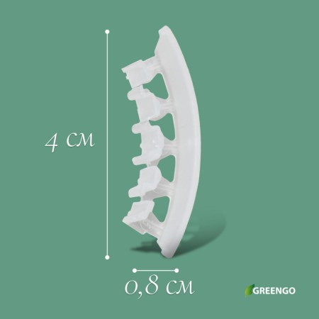 Closure Discover "Snail", 4 cm, set 50 pcs., Greengo-3