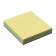 Block with a sticky edge, 51 x 51 mm, 100 sheets, 4 colors, pastel, mix