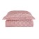 A set with a "Paola" bedspread, size 240x260 cm, 50x70 cm - 2 pcs, color ash rose