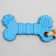 Chewing toy with a rope "bone with a tail", blue