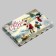 Cookie box, confectionery packaging, "snowman", 22 x 15 x 3 cm, new year