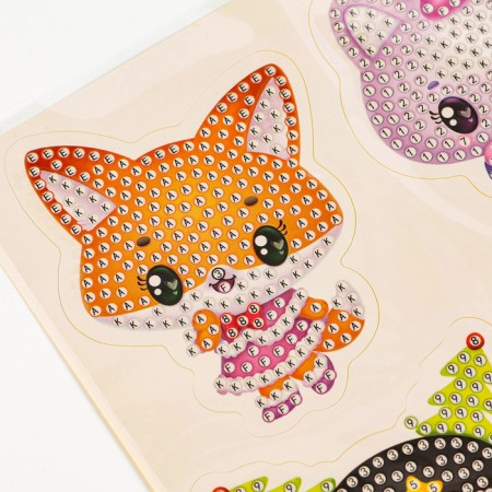 Diamond mosaic-sticker "Cute Beasts"-4