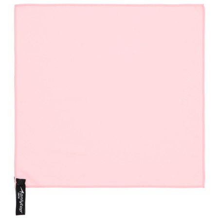 Microfiber towel, size 40x40 cm, pink color-1