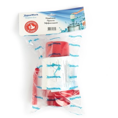 Pump for water "Dolphin" Eco, mechanical, under a bottle of 11 to 19 l, red-2