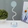 Teddy table lamp LED 3W AKB USB Blue 9x13.5x40 cm Risalux