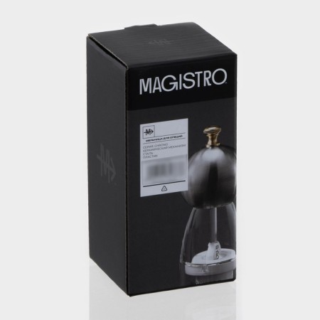 Mill for spices Magistro Chrono, 13.5 cm, metallic color-4