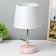 Aelita table lamp 1x40W E14 pink 18x18x31cm Risalux