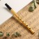 Flute Music Life D, Golden, 30 cm