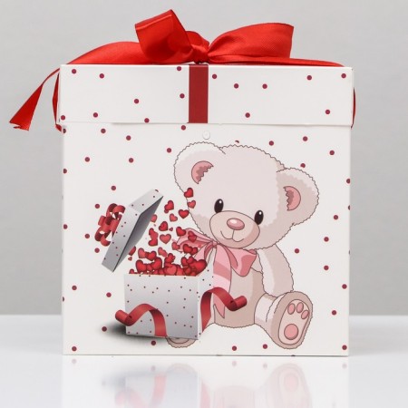 Self -charged box "Bear" 15x15x15 cm-1