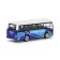 Metal bus "Intercity", scale 1:64, blue color
