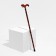 Souvenir cane 95.5 cm, dragon hilt, dark