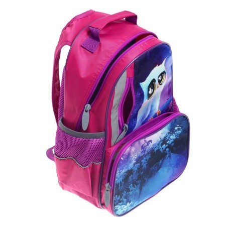 School backpack, 37 x 26 x 13 cm, ergonomic back, calligrata orth "owl"-14