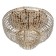 Chandelier "Patricia", size 52x32x52 cm, 240W 6xe14 IP 20