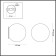 Ceiling lamp Marbe IP20 LED 5W 3000/4000