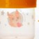 Children's stroke with solid nose "Dog Lou", 150 ml., With pens, yellow color