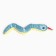 Soft toy "snake", 23 cm, color mix
