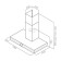 Hood Jetair Touch IX/A/90, fireplace, 1200 m3/h, 3 speeds, 90 cm, silver
