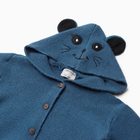 Jumper for children, dark-turquoise color, height 92 cm-1
