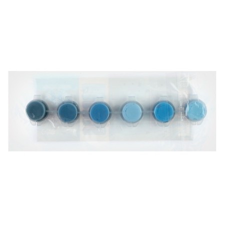A set of acrylic paints "Ocean depth", 6 colors-4
