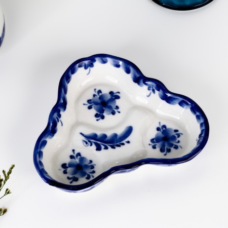 Set for spices "Spring", 4 subjects, gzhel-5