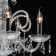 Selena chandelier, size 56x210x56 cm, 300W 5XE14 IP 20