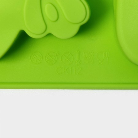 The form for baking the deed "New Year. Bells and boot ", silicone, 25.5 × 17 cm, 6 cells, green color-5