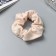 Hair elastic band "Orbit" Classic texture cage, 10 cm, beige
