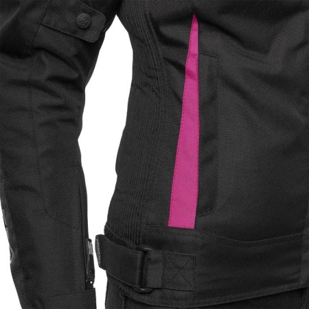Women's jacket Astra, size XXS, black pink-3