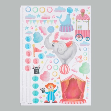 Interior color Rostomer sticker "Presenting in the circus" 50x70 cm-3