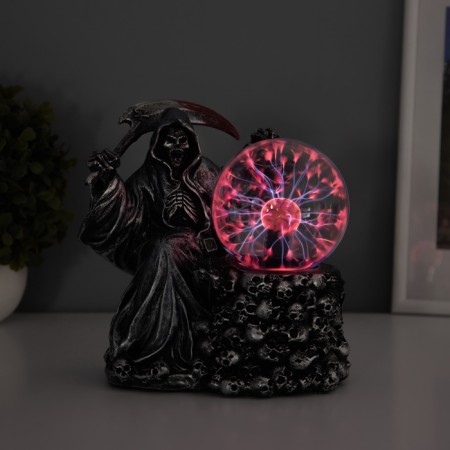 Plasmic ball "Skeleton" gray 21x12.5x23 cm Risalux-2