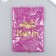 Glass beads 6/0 "pink" metallic 450 g