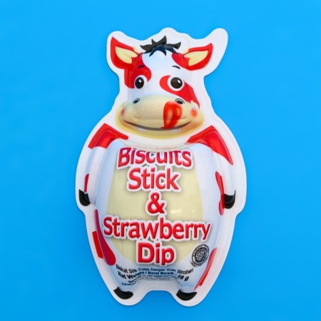Biskitop Chookies biscuit cookies with strawberries, 28 g