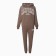 Women's costume (sweatshirt/pants), brown color, size m (44)