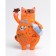 Set for creating a toy made of felt + coloring "Dairy Cat"