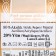 Yarn "Angora Gold Batik" 20% wool, 80% acrylic 550m/100g (1899)