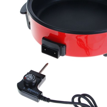 Electric Sakura SA-7701R, 1500 W, D = 36, depth 7 cm-2