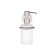 Liquid soap dispenser inox
