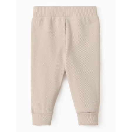Children's pants minku, beige color, height 74-80-3