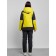 Ski costume female winter, size 50, yellow color