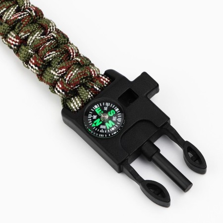 Bracelet for survival “Real Defender”, 25.5 x 2.5 cm.-8
