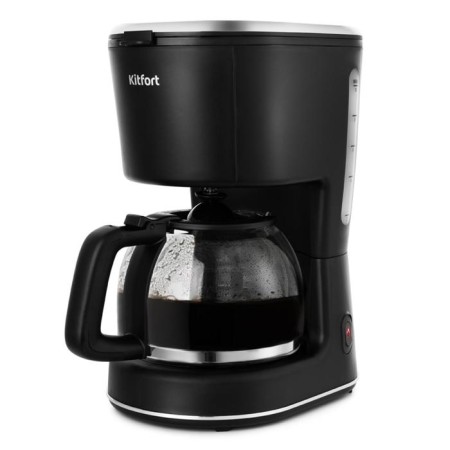 Coffee maker KitFort KT-734, Capilny, 900 watts, 1.2 l, black
