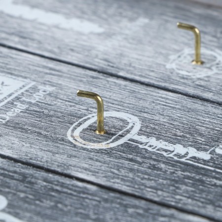 Decorative tree hooks "Keys and keyhole" 30x20x2.7 cm-2