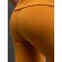 Sports women's leggings, size s, amber color