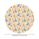 Tables on the table "Festive fox", round, oxford, elastic band, size 120x120 cm, diameter 75-100 cm