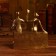 Souvenir "Musicians" aluminum 24.8x7.6x25.4 cm (brass coating)