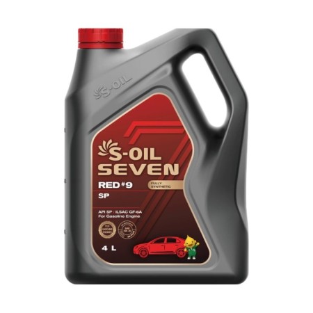Motor oil S-Oil Red #9, 0W-30, SP, synthetic, 4 liters