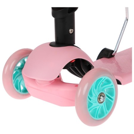 Scot 2 in 1 with Graffiti Kids basket, Pu Pu 120/75 mm, pink color-4