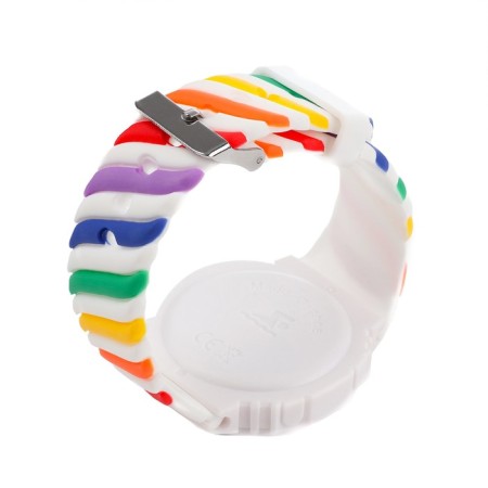 Watch is an electronic watch, silicone strap-3