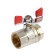 Balloon tap STT, internal/internal thread 3/4 ", butterfly, nickelly brass