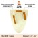 Wooden triangular shield "Dragon"